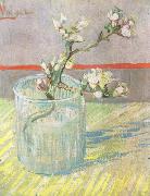 Vincent Van Gogh Blossoming Almond Branch in a Glass (nn04) china oil painting reproduction